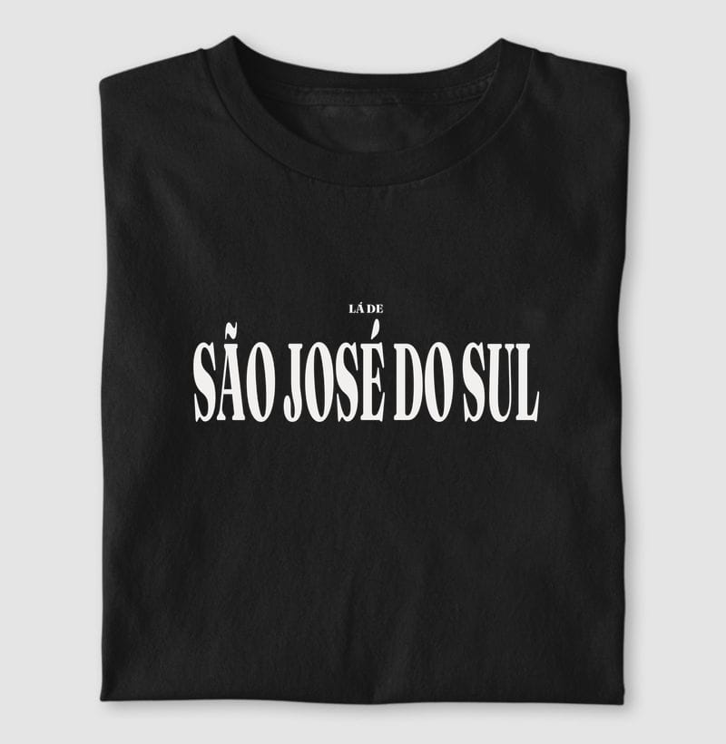 Camiseta Tipografia de São José do Sul