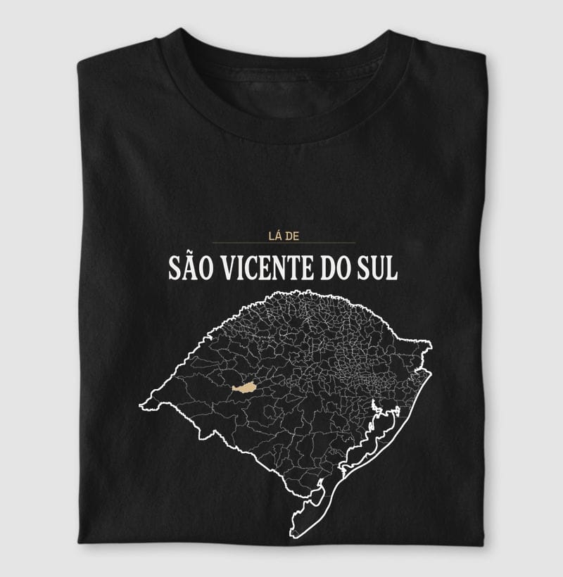 Camiseta Território de São Vicente do Sul