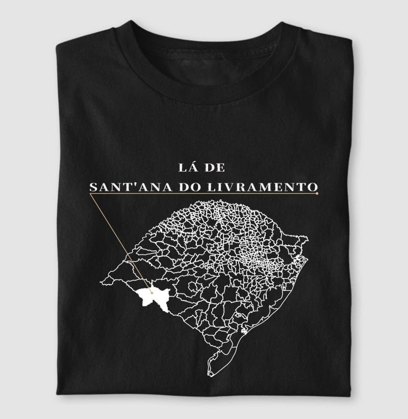 Camiseta Ponto de Origem de Sant'Ana do Livramento