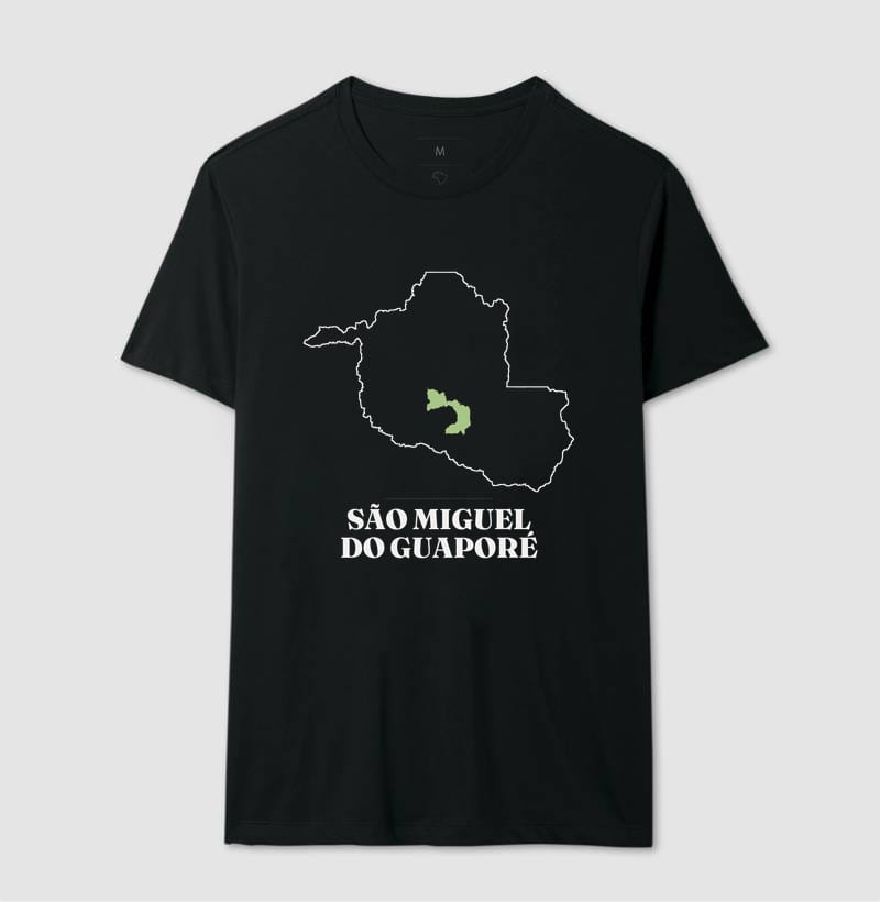 Camiseta Traço de São Miguel do Guaporé
