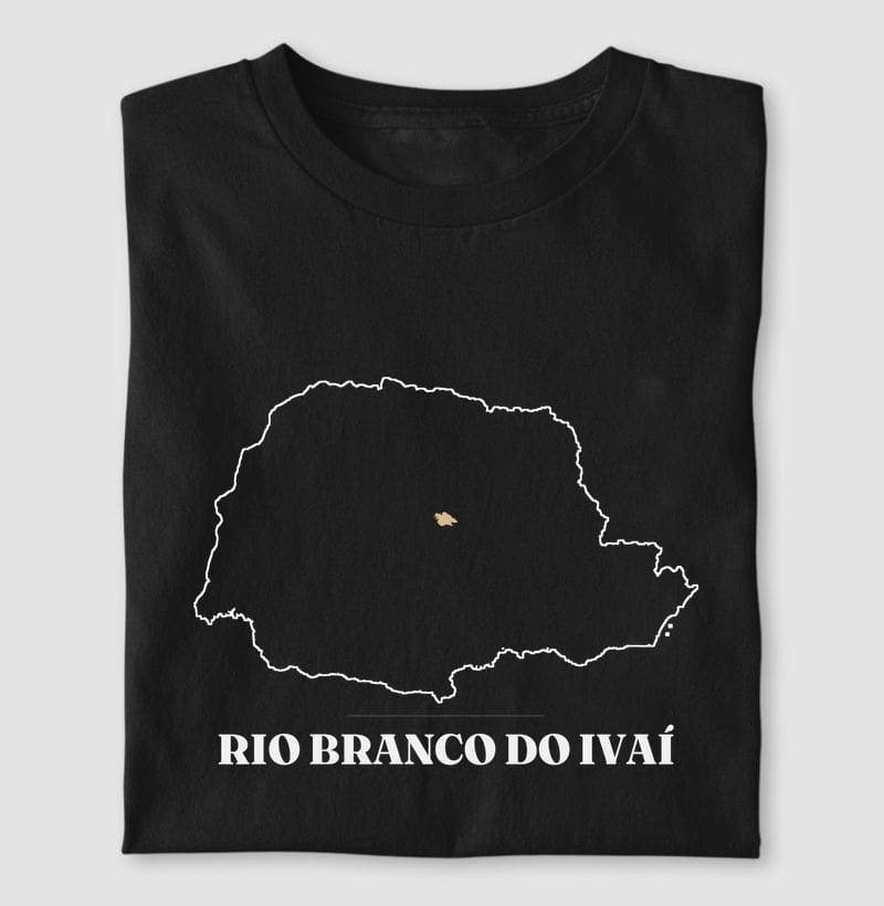 Camiseta Traço de Rio Branco do Ivaí