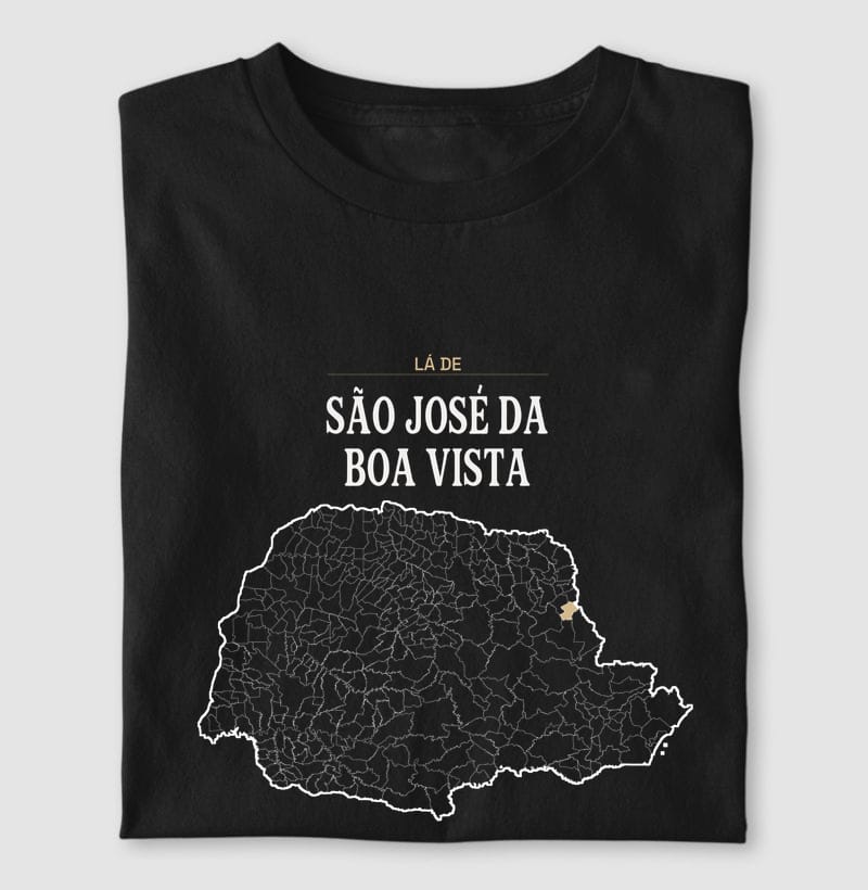 Camiseta Território de São José da Boa Vista
