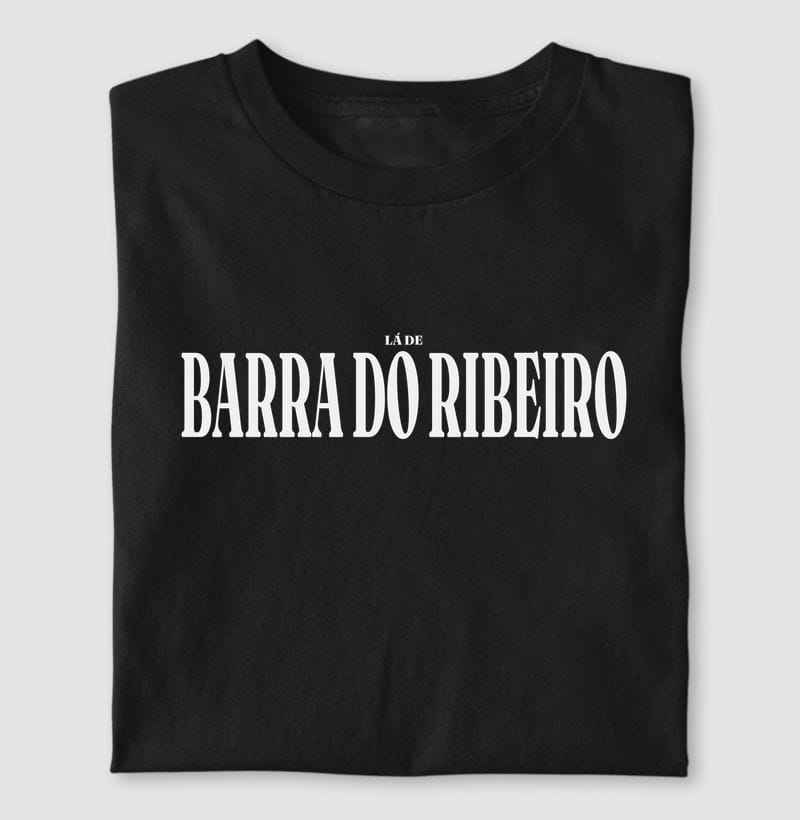 Camiseta Tipografia de Barra do Ribeiro