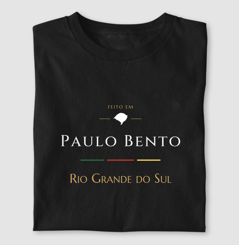 Camiseta Feito em de Paulo Bento