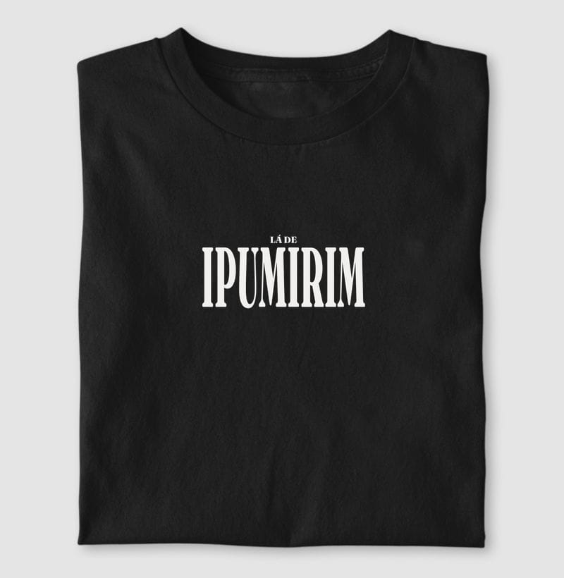 Camiseta Tipografia de Ipumirim