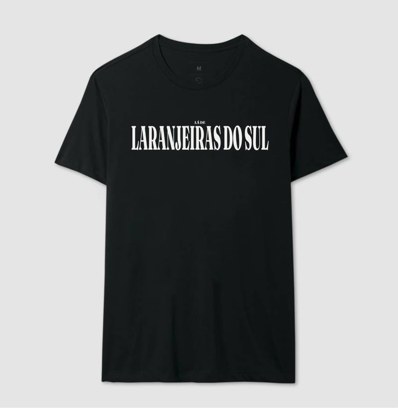 Camiseta Tipografia de Laranjeiras do Sul