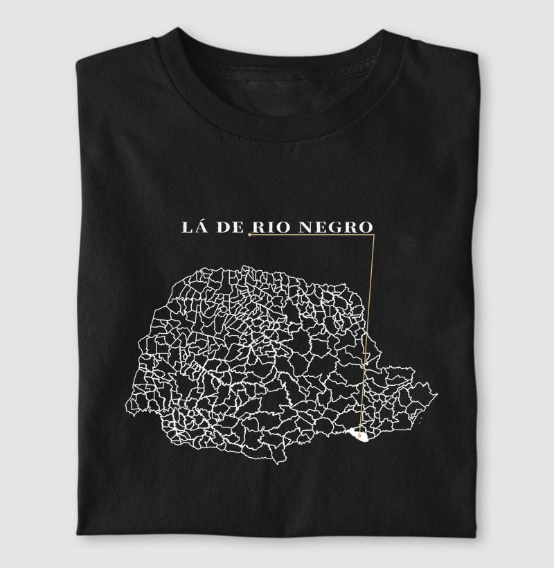 Camiseta Ponto de Origem de Rio Negro