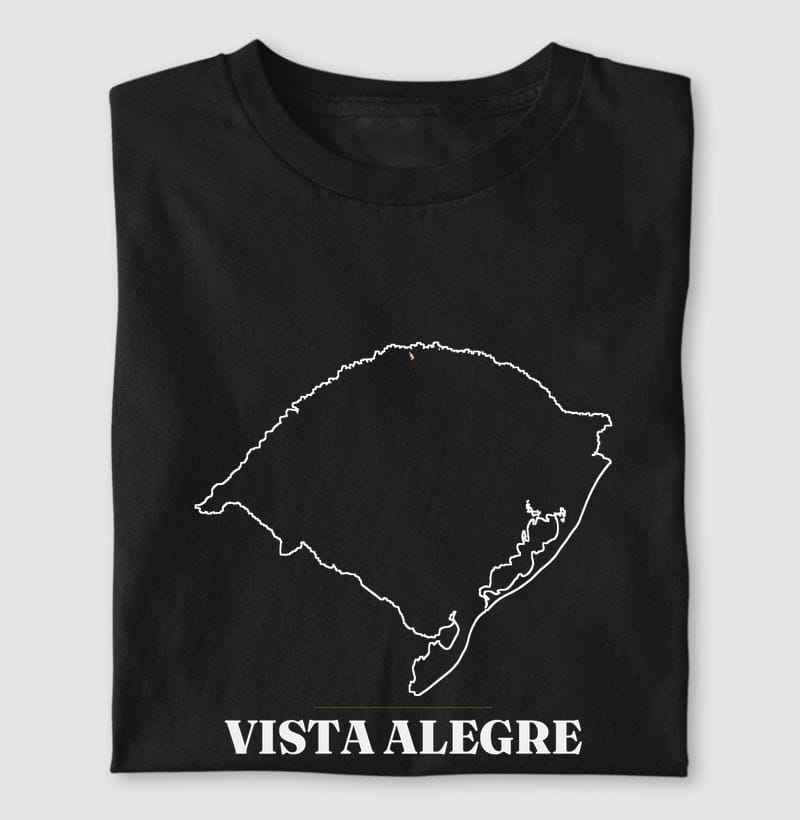 Camiseta Traço de Vista Alegre