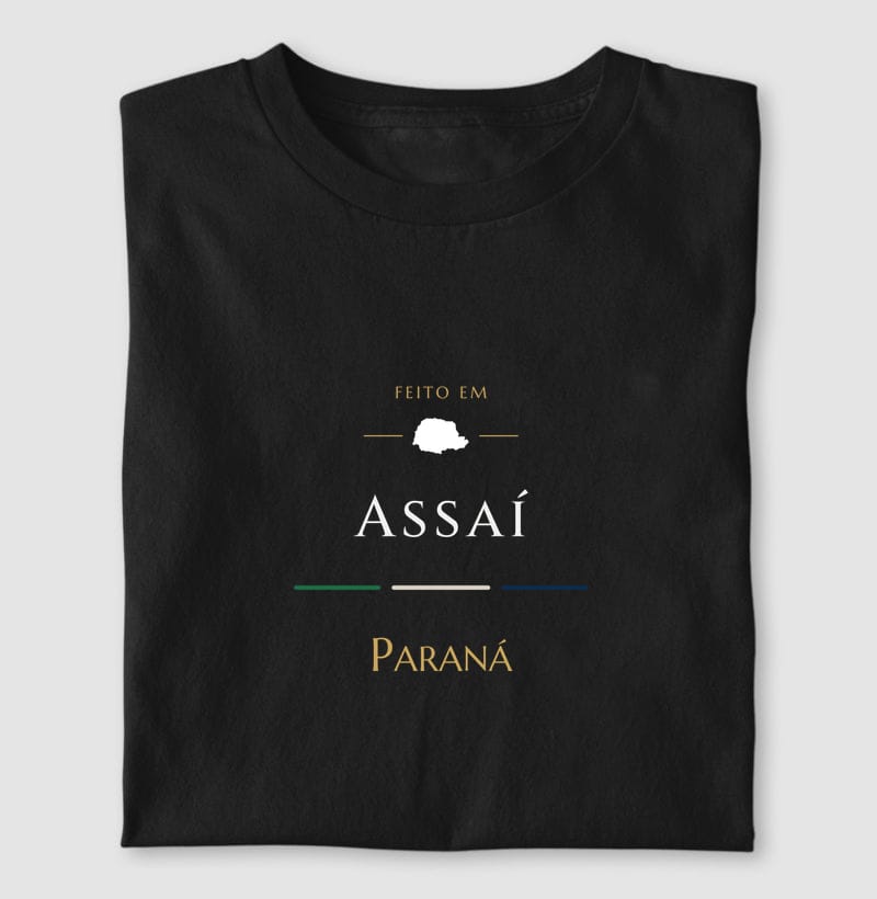 Camiseta Feito em de Assaí