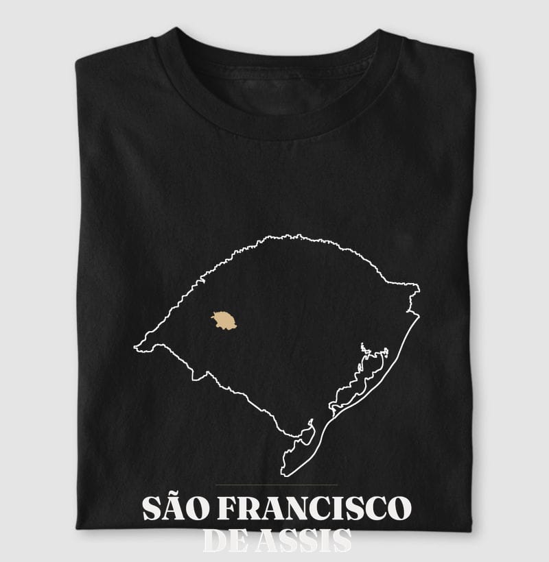 Camiseta Traço de São Francisco de Assis
