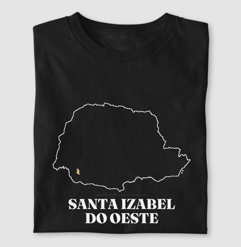 Camiseta Traço de Santa Izabel do Oeste