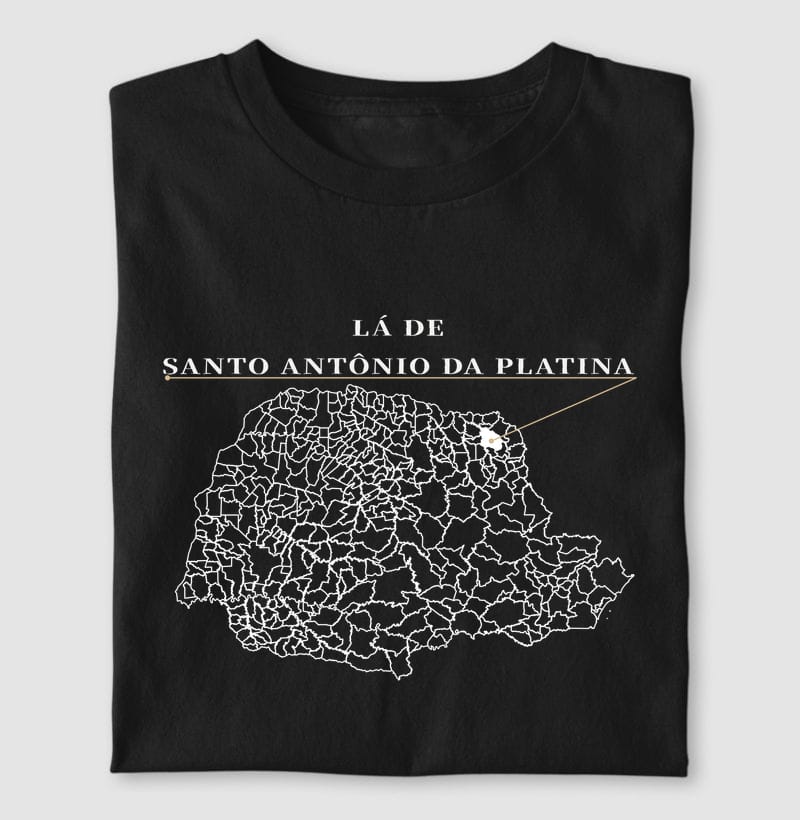Camiseta Ponto de Origem de Santo Antônio da Platina