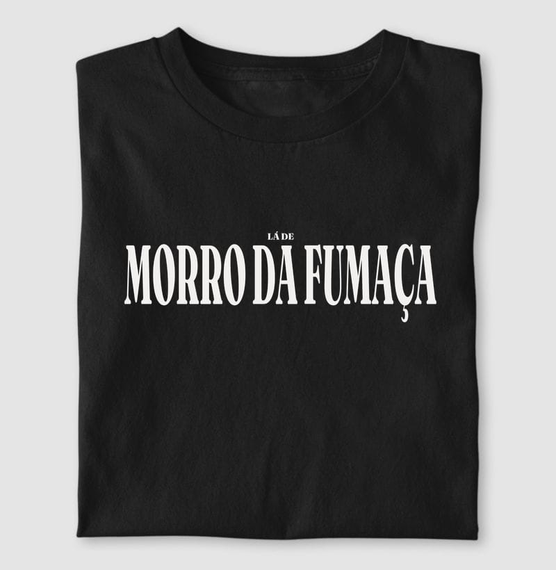 Camiseta Tipografia de Morro da Fumaça