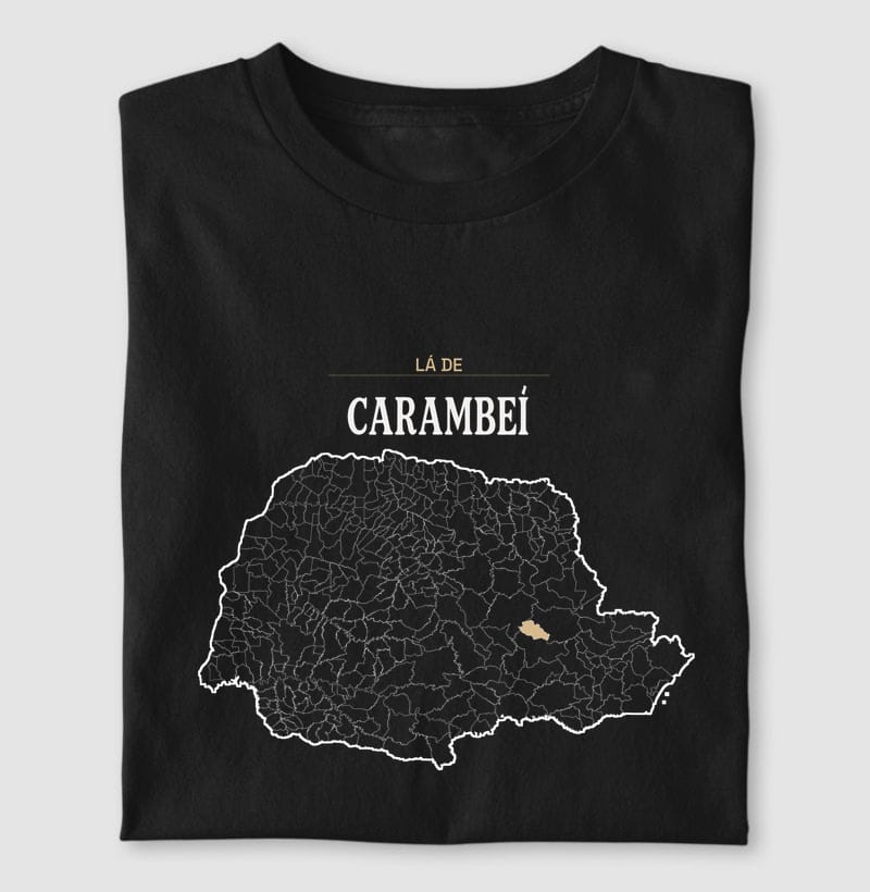Camiseta Território de Carambeí