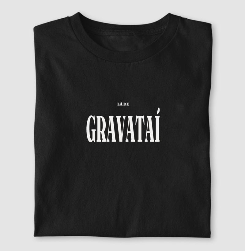 Camiseta Tipografia de Gravataí