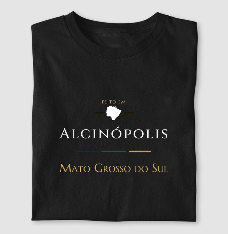 Camiseta Feito em de Alcinópolis