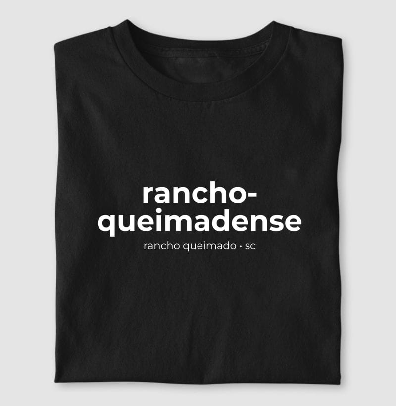 Camiseta Gentílico de Rancho Queimado