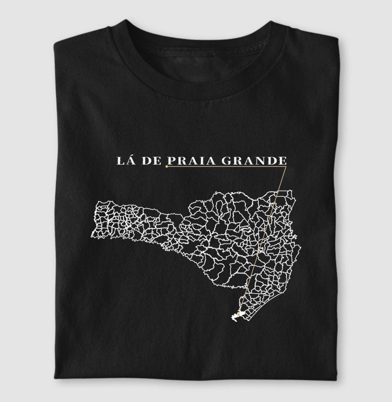 Camiseta Ponto de Origem de Praia Grande
