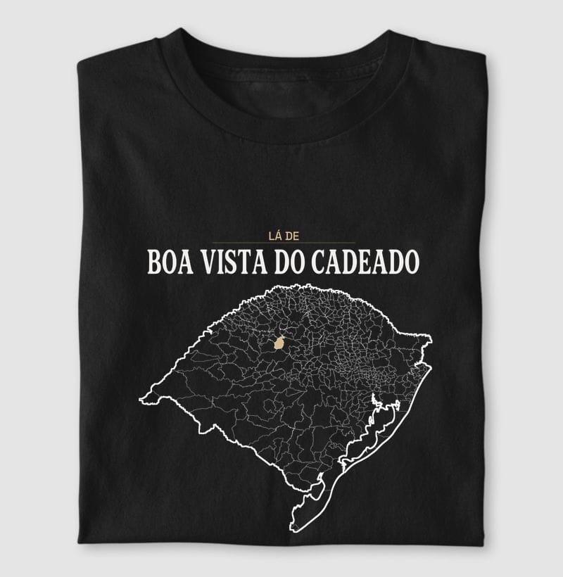 Camiseta Território de Boa Vista do Cadeado