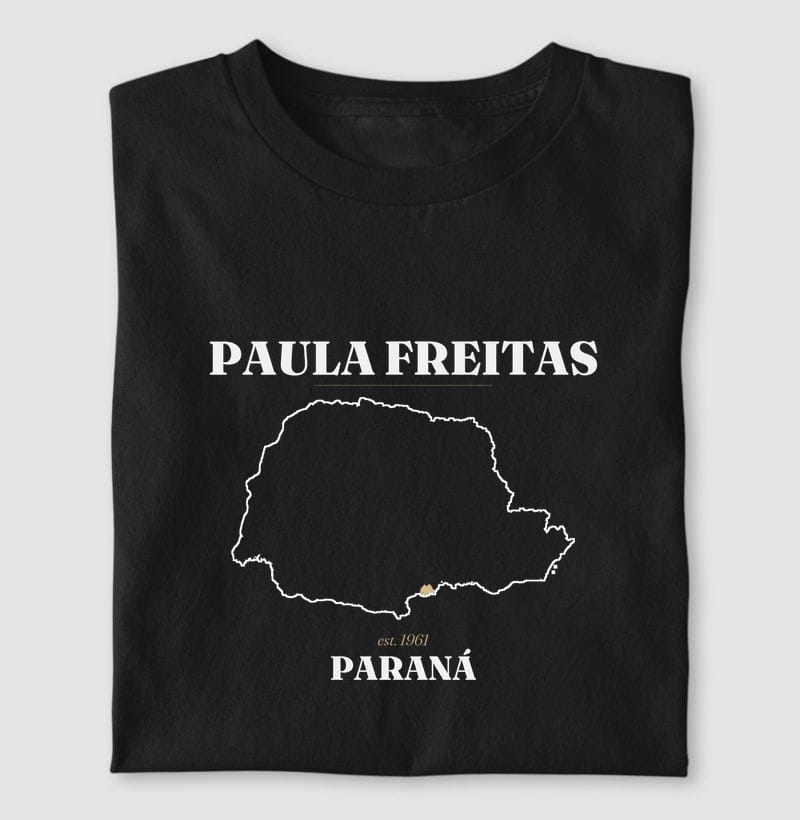Camiseta Legado de Paula Freitas