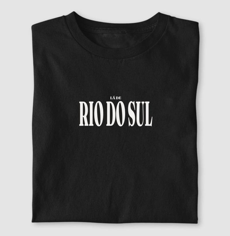 Camiseta Tipografia de Rio do Sul