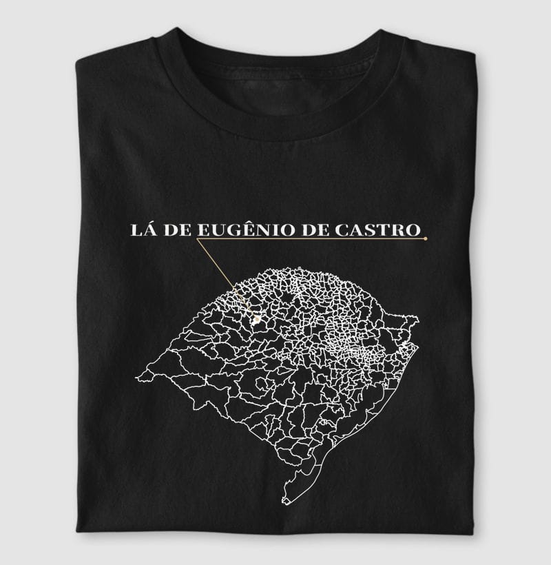 Camiseta Ponto de Origem de Eugênio de Castro