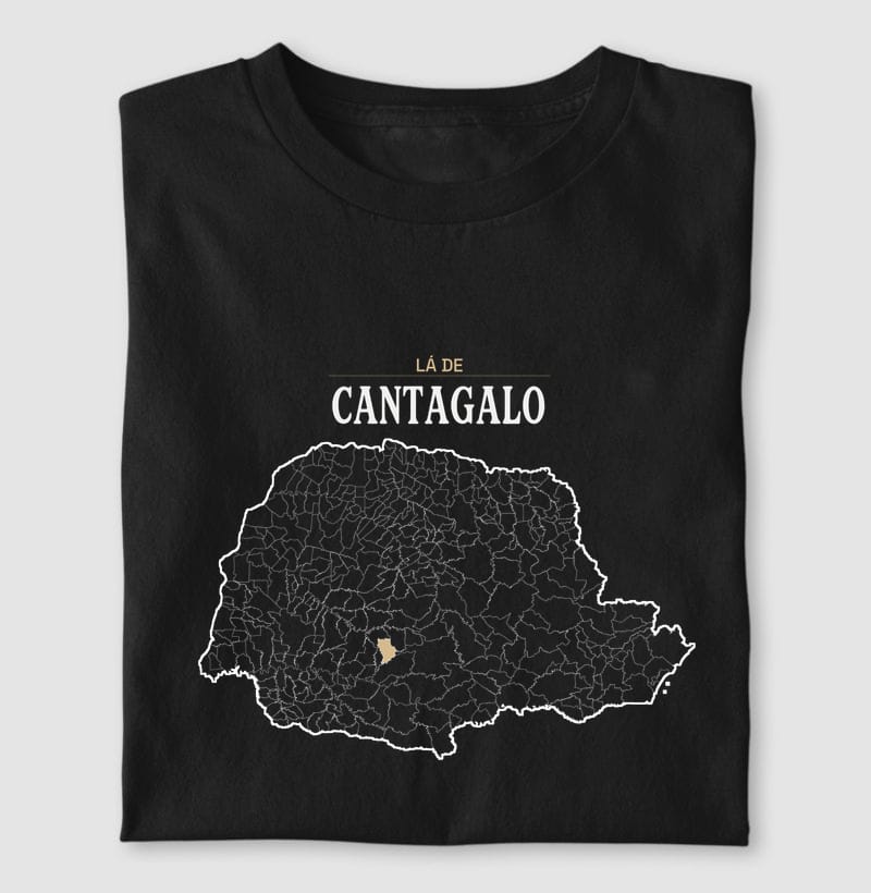 Camiseta Território de Cantagalo