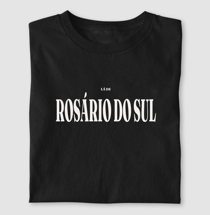 Camiseta Tipografia de Rosário do Sul