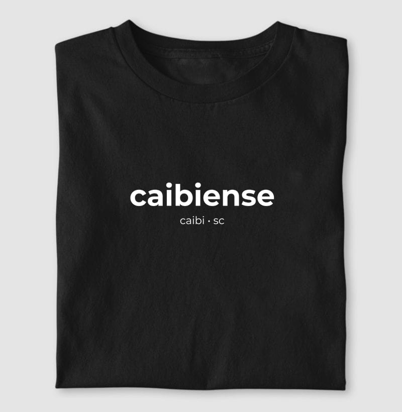 Camiseta Gentílico de Caibi