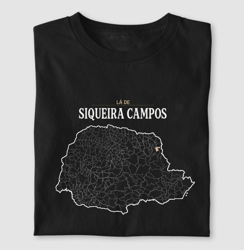 Camiseta Território de Siqueira Campos