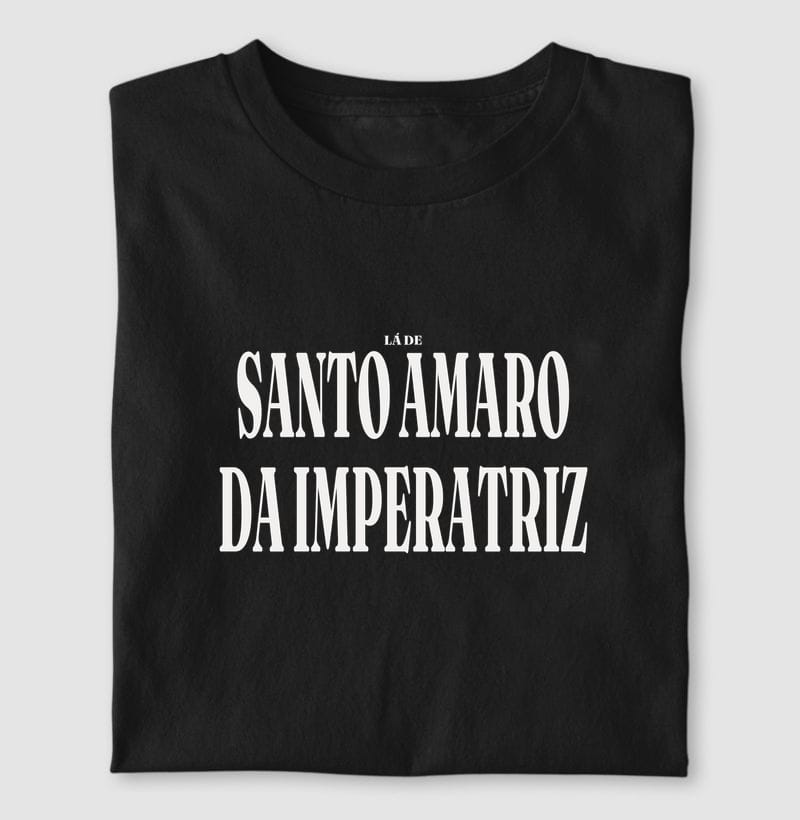 Camiseta Tipografia de Santo Amaro da Imperatriz