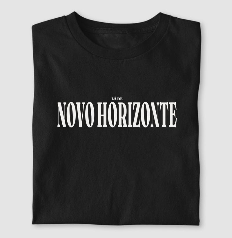 Camiseta Tipografia de Novo Horizonte