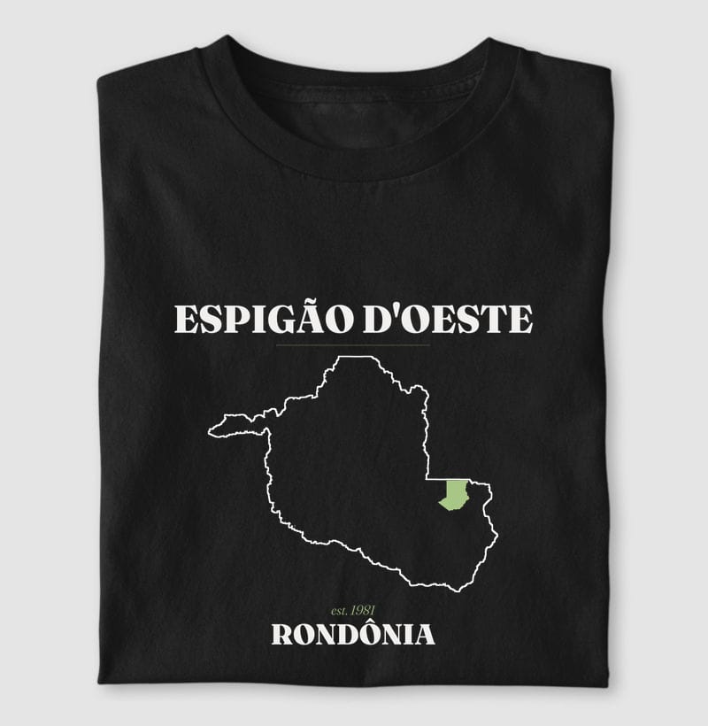 Camiseta Legado de Espigão D'Oeste