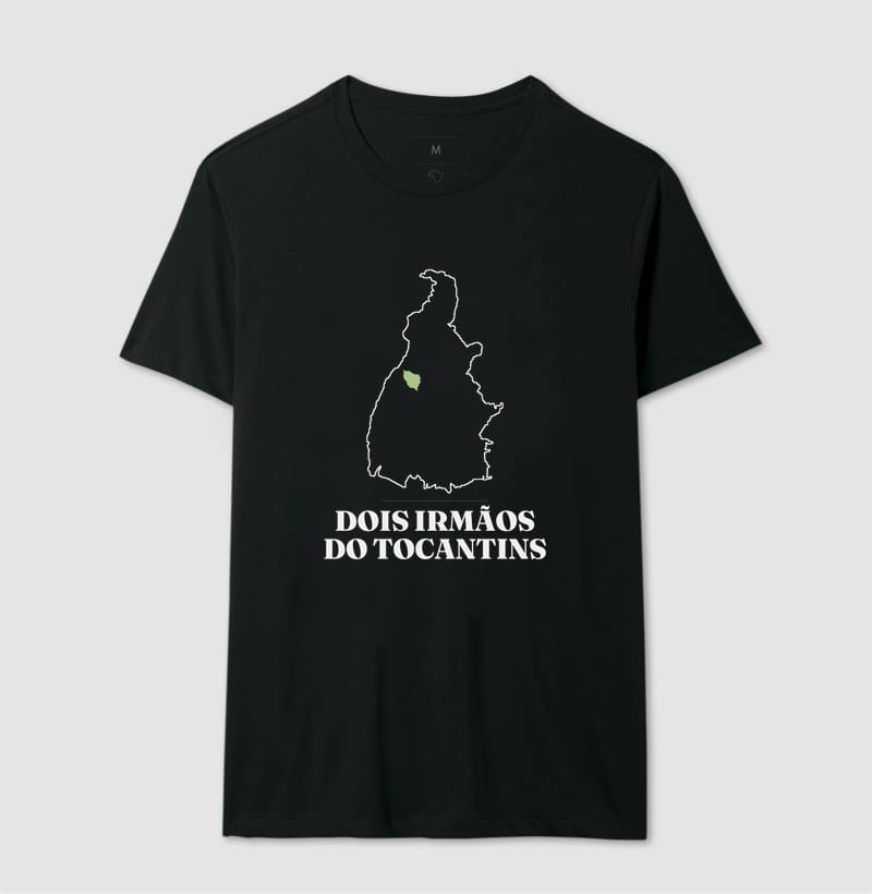Camiseta Traço de Dois Irmãos do Tocantins