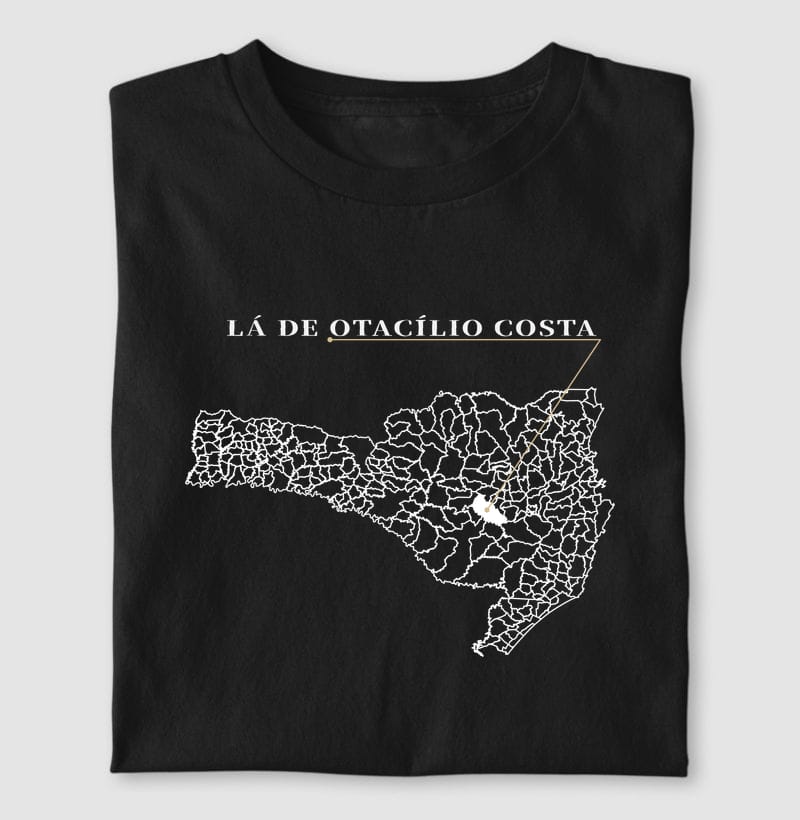 Camiseta Ponto de Origem de Otacílio Costa