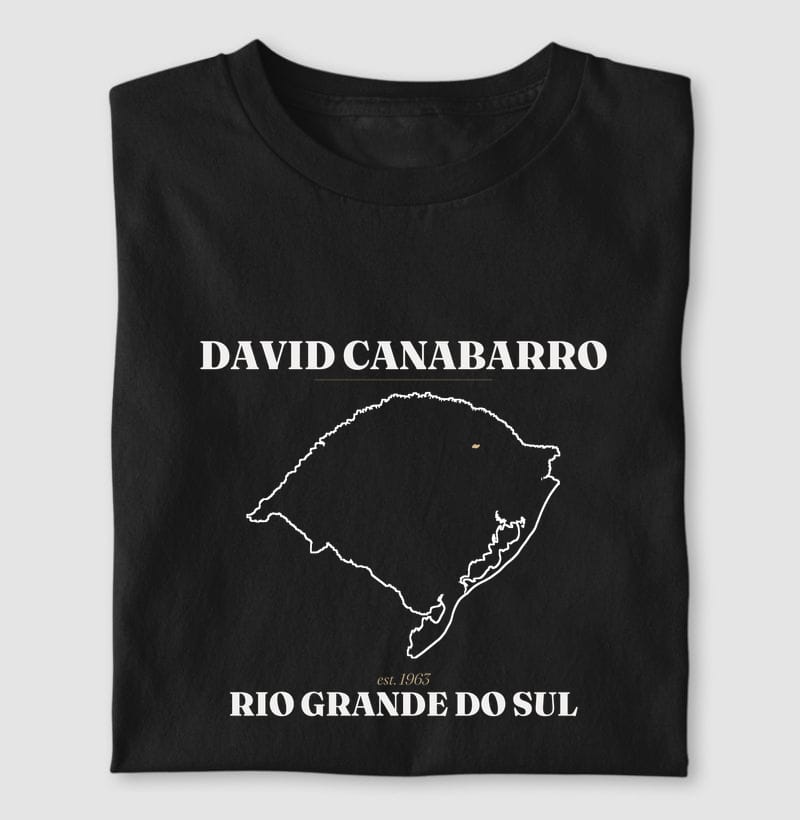 Camiseta Legado de David Canabarro