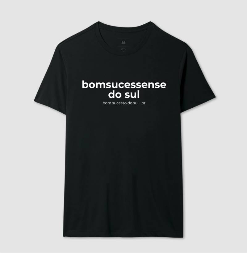 Camiseta Gentílico de Bom Sucesso do Sul