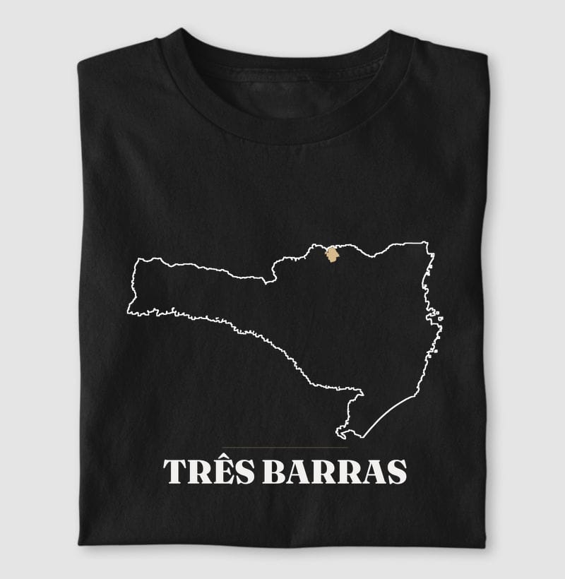 Camiseta Traço de Três Barras