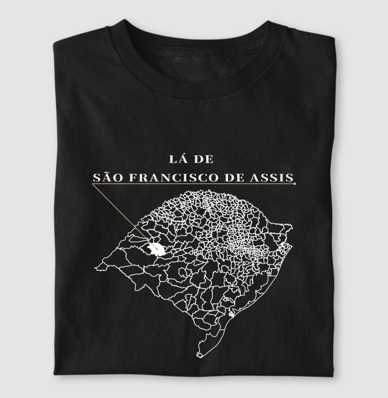 Camiseta Ponto de Origem de São Francisco de Assis