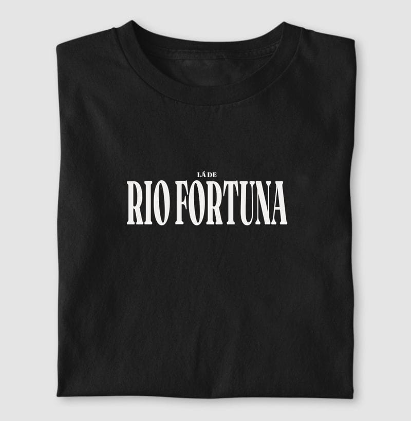 Camiseta Tipografia de Rio Fortuna