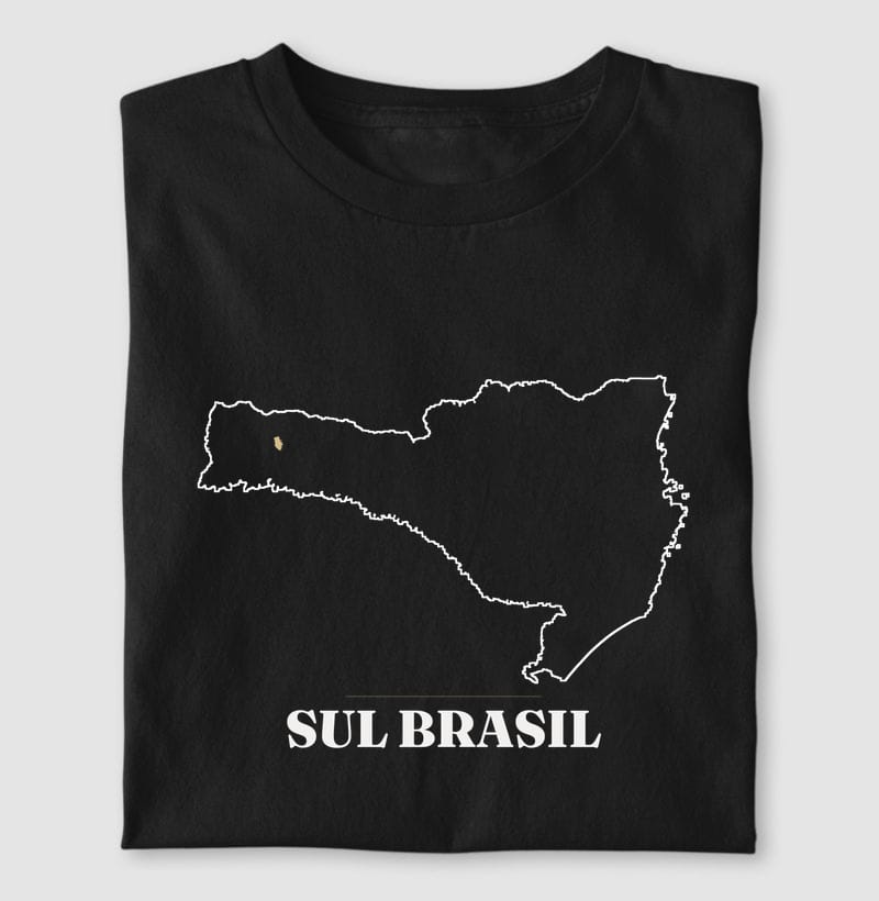 Camiseta Traço de Sul Brasil