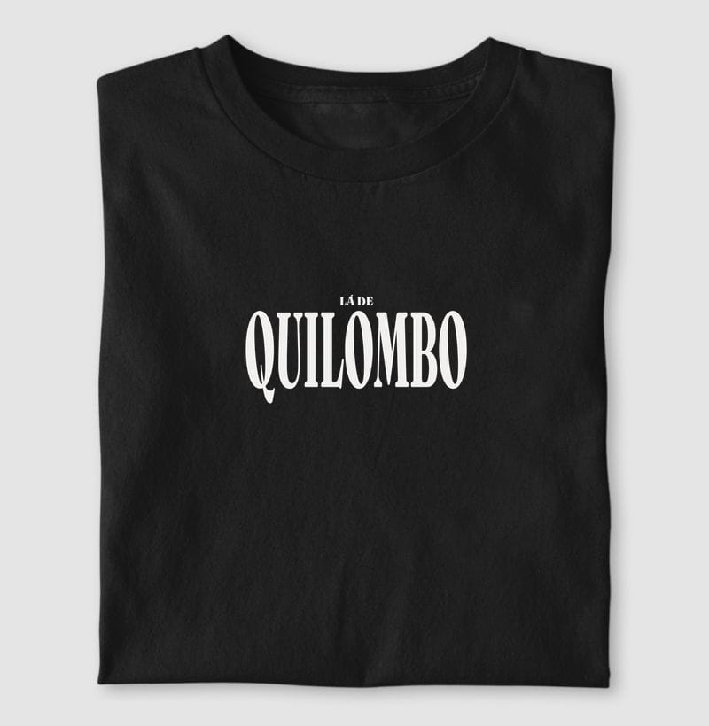 Camiseta Tipografia de Quilombo