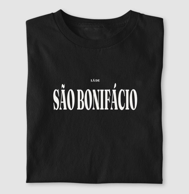 Camiseta Tipografia de São Bonifácio
