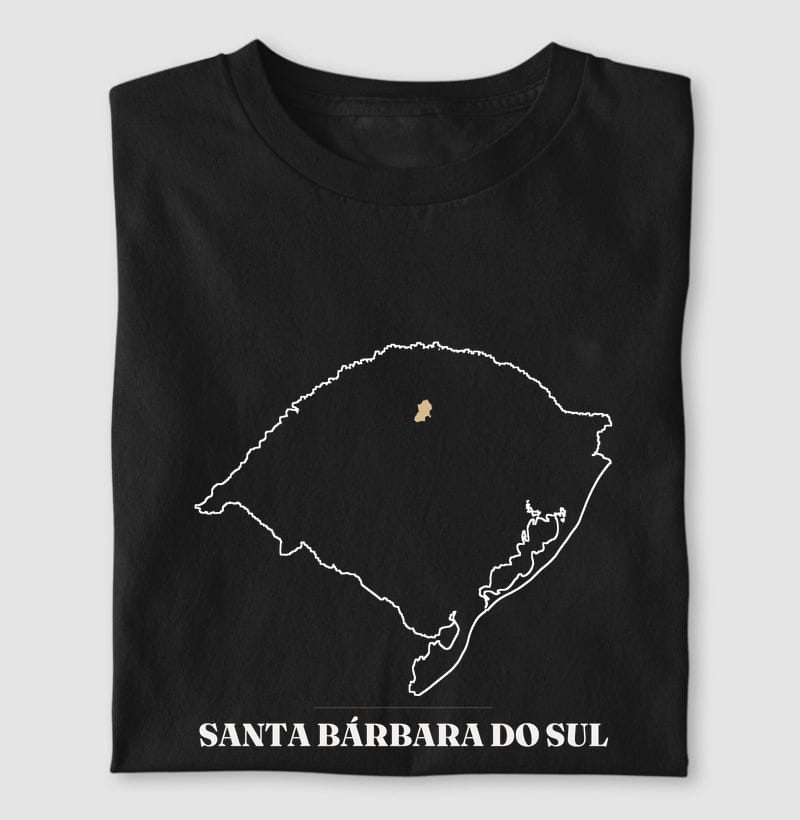 Camiseta Traço de Santa Bárbara do Sul