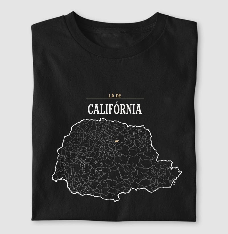 Camiseta Território de Califórnia