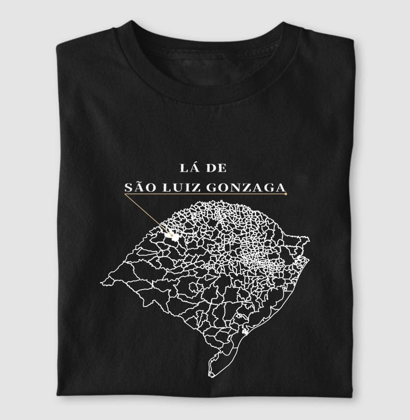Camiseta Ponto de Origem de São Luiz Gonzaga
