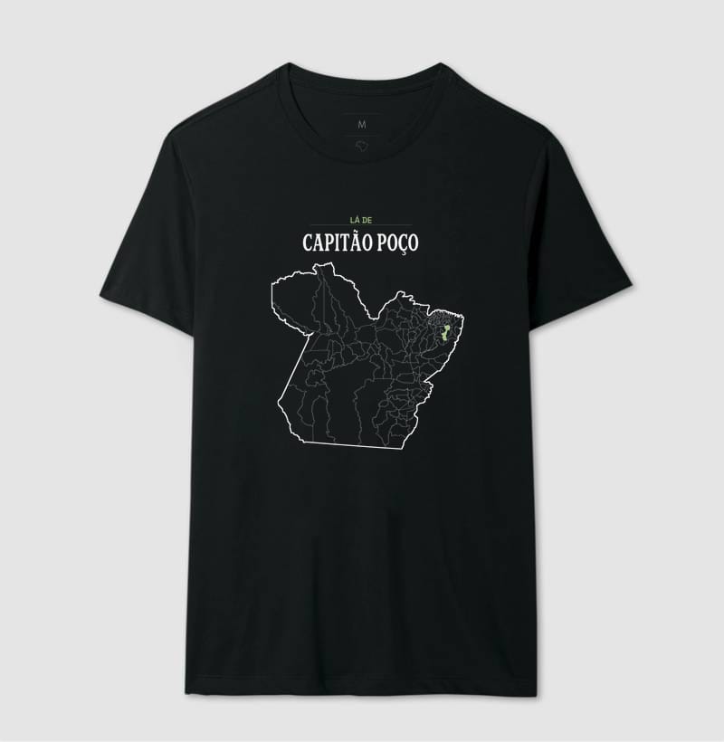 Camiseta Território de Capitão Poço