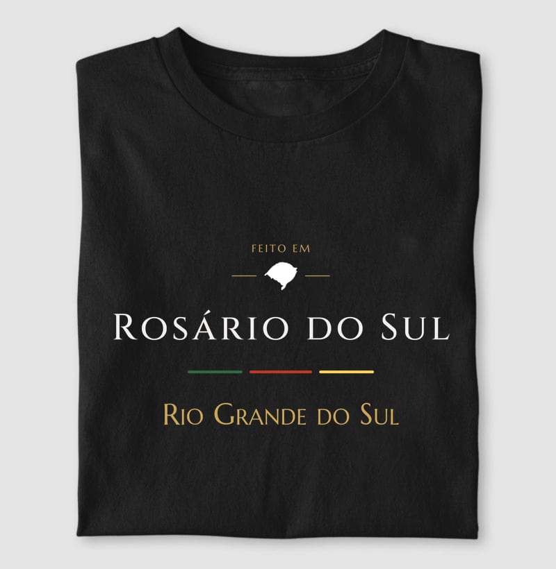 Camiseta Feito em de Rosário do Sul