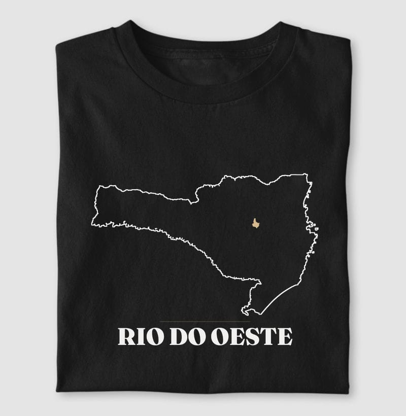 Camiseta Traço de Rio do Oeste