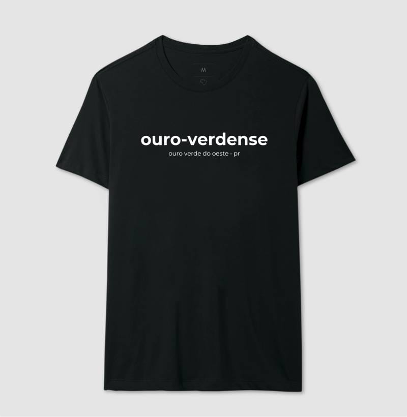 Camiseta Gentílico de Ouro Verde do Oeste